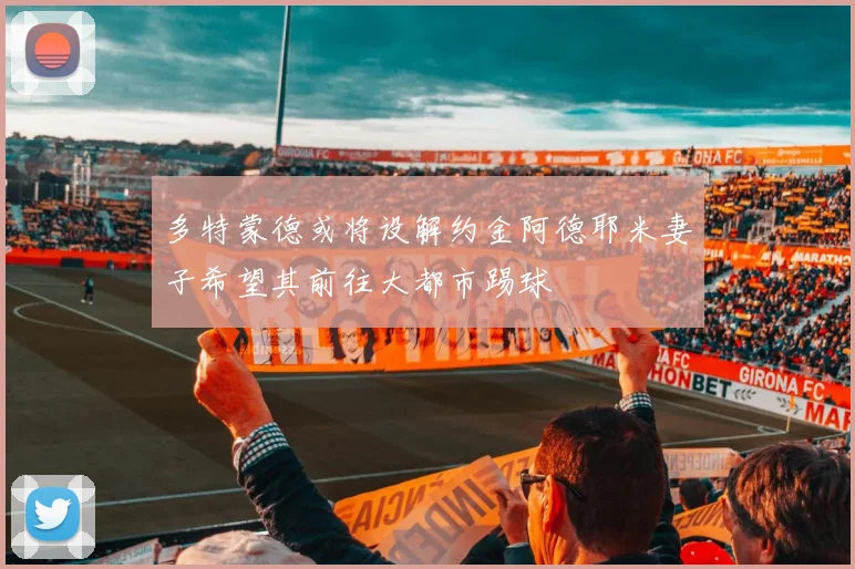 多特蒙德或将设解约金阿德耶米妻子希望其前往大都市踢球